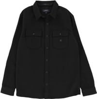 Roark Nordsman Solid Flannel Shirt - black