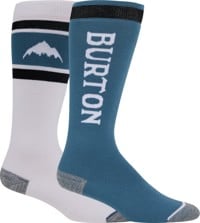 Burton Women's Weekend Midweight 2-Pack Snowboard Socks - slate blue