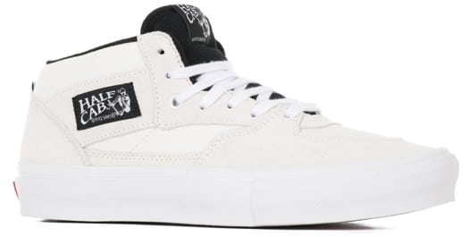 Vans Skate Half Cab Shoes - white/black - view large