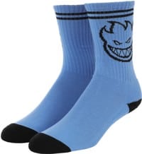 Spitfire Bighead Sock - light blue/black