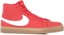 Nike SB Zoom Blazer Mid Skate Shoes - (orange label) university red/white-white-gum light brown